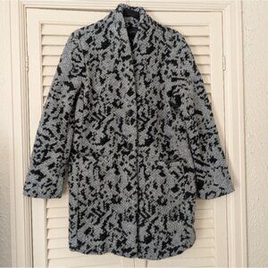 Banana Republic Factory Gray and Black Jacket